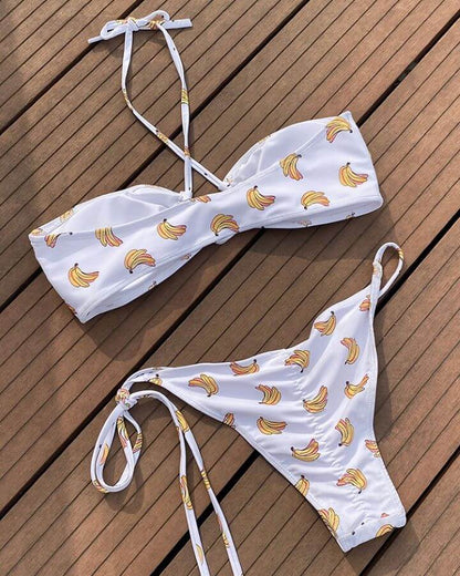 Sei ein Star mit dem fruchtigen Style unseres Bikinis Banana!